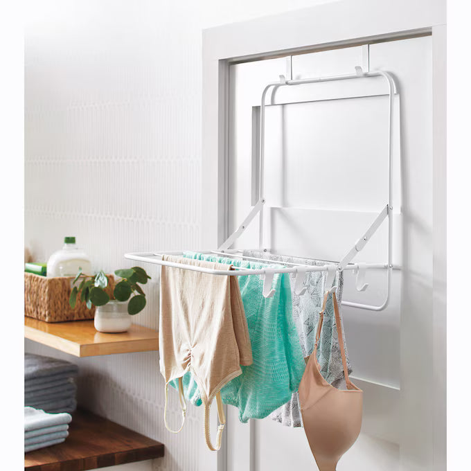 Over The Door Hanger Organizer Drying Rack Aluminium