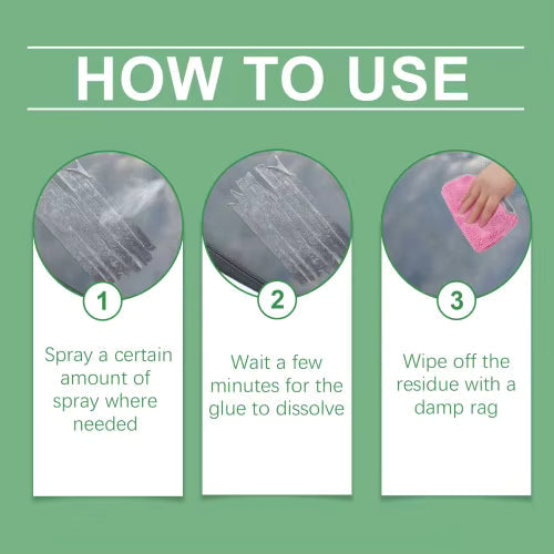 Glue Remover Spray بخاخ إزالة الغراء