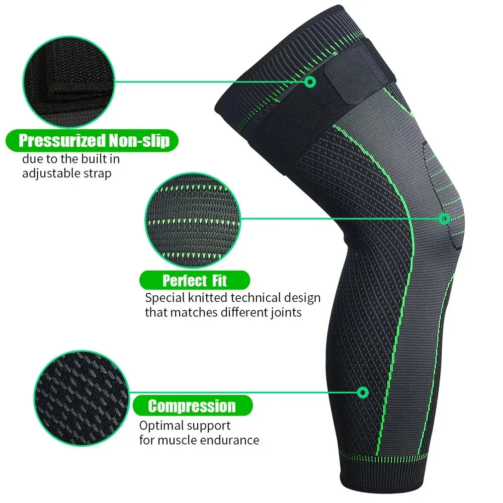 Adjustable knee support - Elite دعامة الركبة الحرارية المرنة