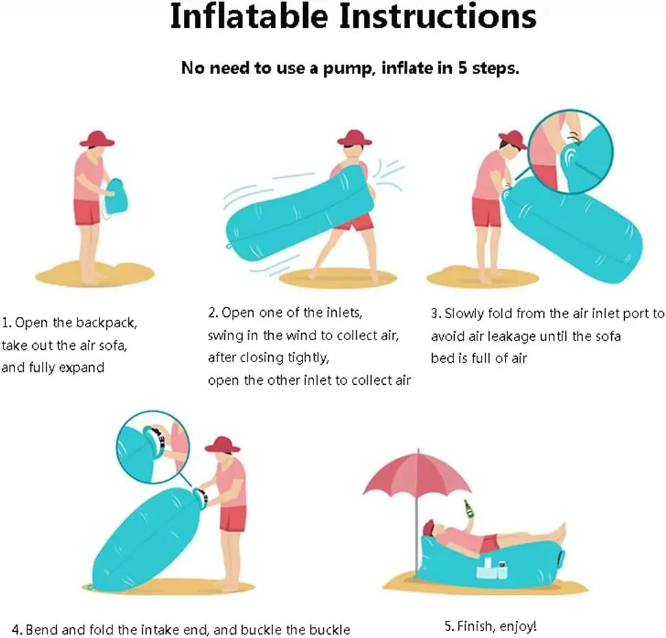 Lazy Beach Sofa أريكة شاطئ