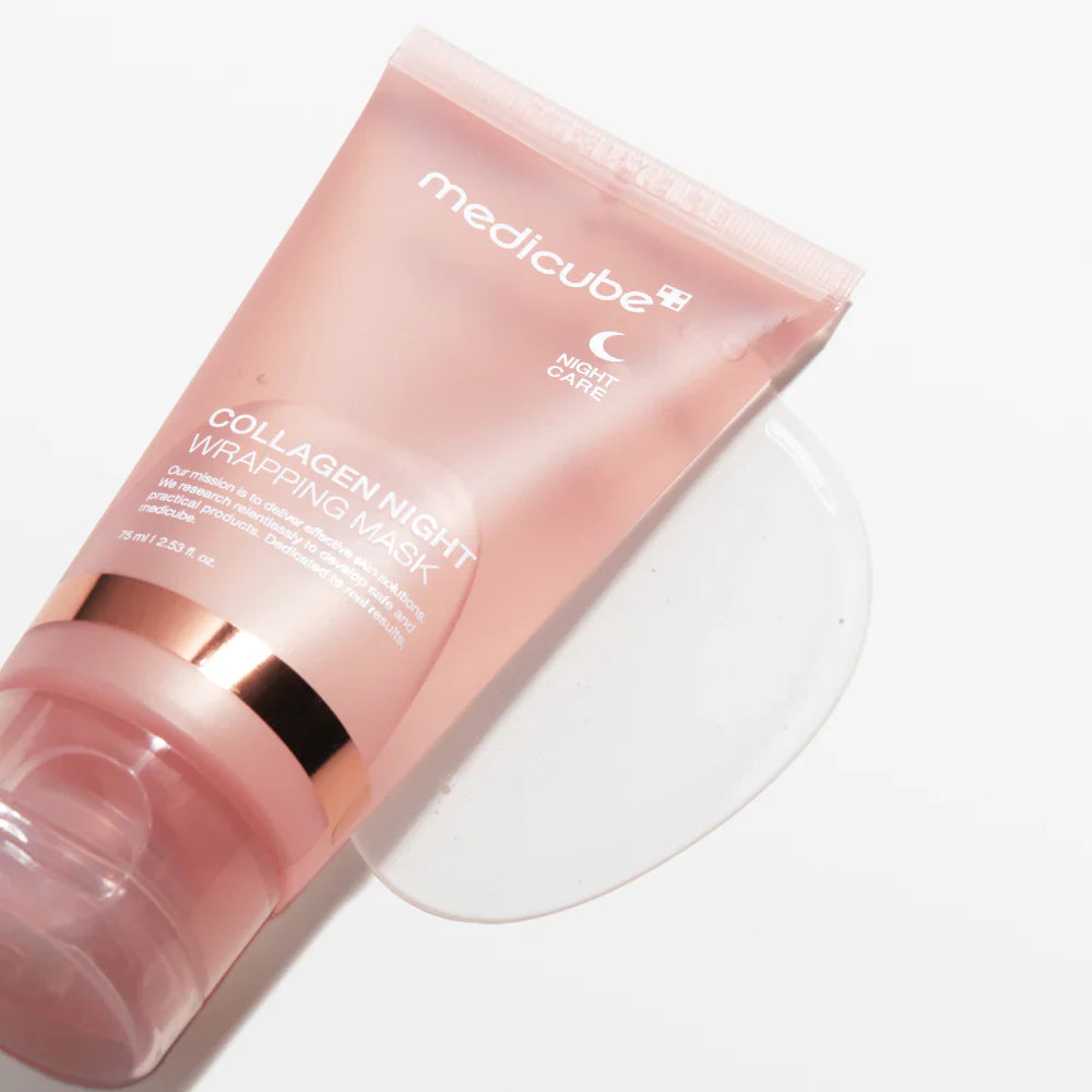 Collagen Night Wrapping Mask + Brush ماسك كولاجين ليلي مع فرشاة