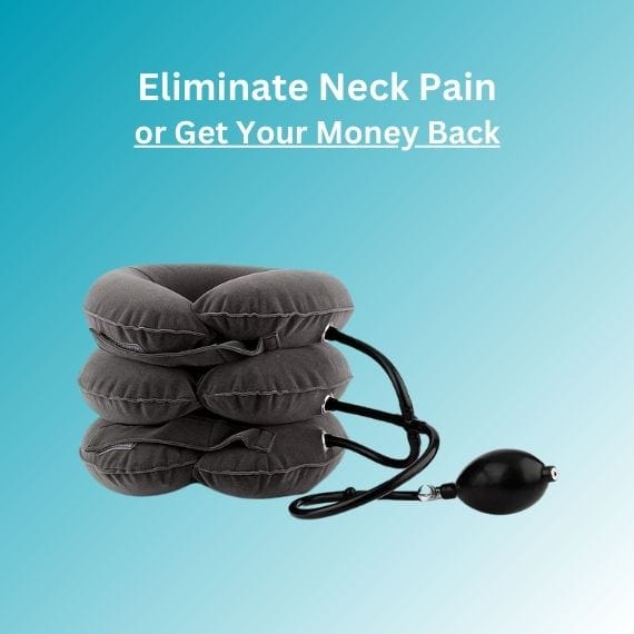 Inflatable Cervical Neck Traction Device with Collar Adjustment