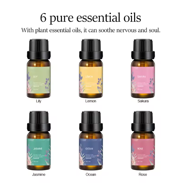 Aroma Scent Kit 6 Bottles