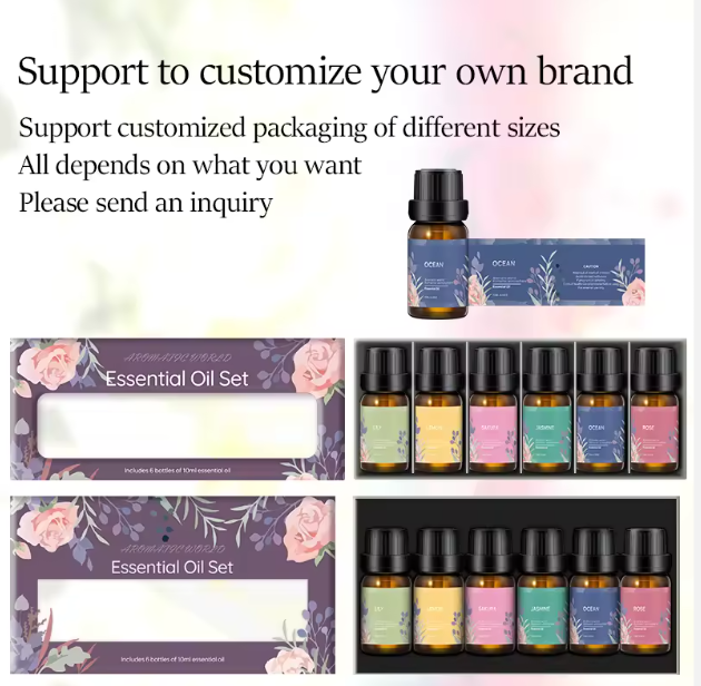 Aroma Scent Kit 6 Bottles