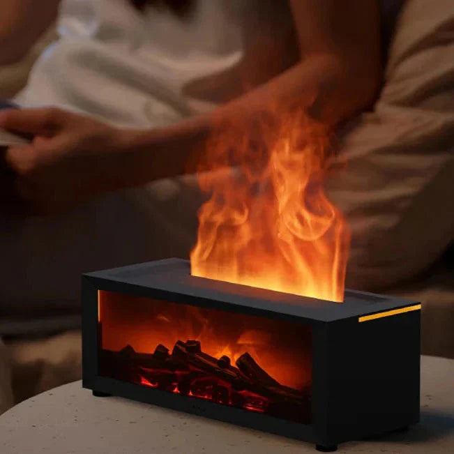 Fireplace Diffuser Flame Aroma Humidifier