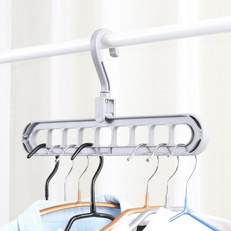 Multi-Hook Closet Hanger علاقة خزانة متعددة الخطاطيف