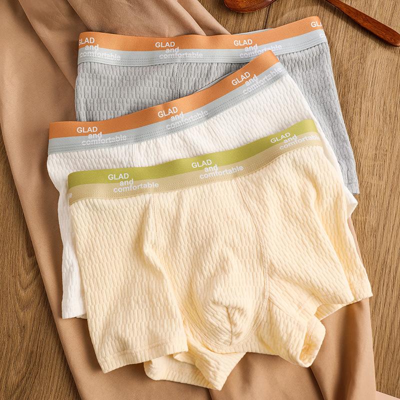 4 Pcs Breathable Anti-Bacterial Boxers بوكسر مضاد للبكتيريا قابل للتنفس 4 قطع
