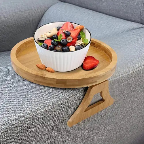 Couch Armrest Adjustable Table طاولة مسند ذراع الأريكة قابلة للتعديل