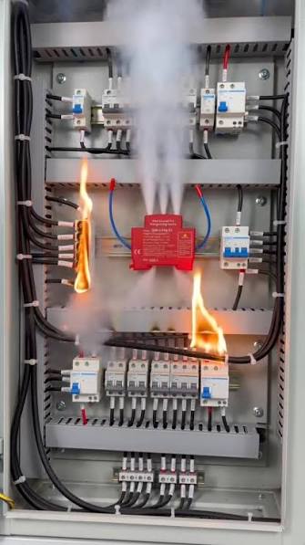 Electrical Panel Fire Extinguisher طفاية حريق للوحات الكهربائية