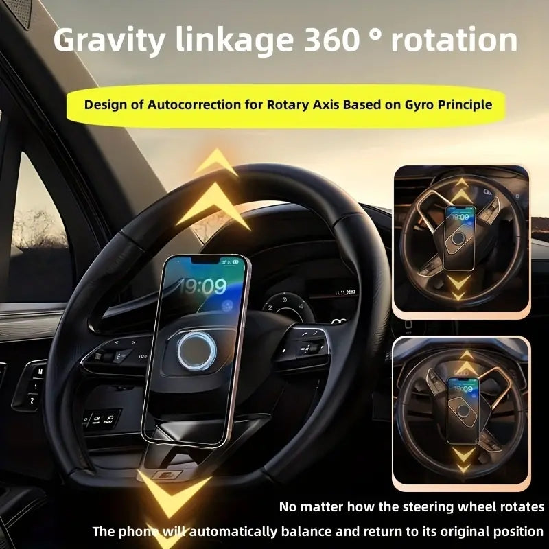 Self-Balancing Magnetic Phone Hanger حامل هاتف مغناطيسي متوازن ذاتياً