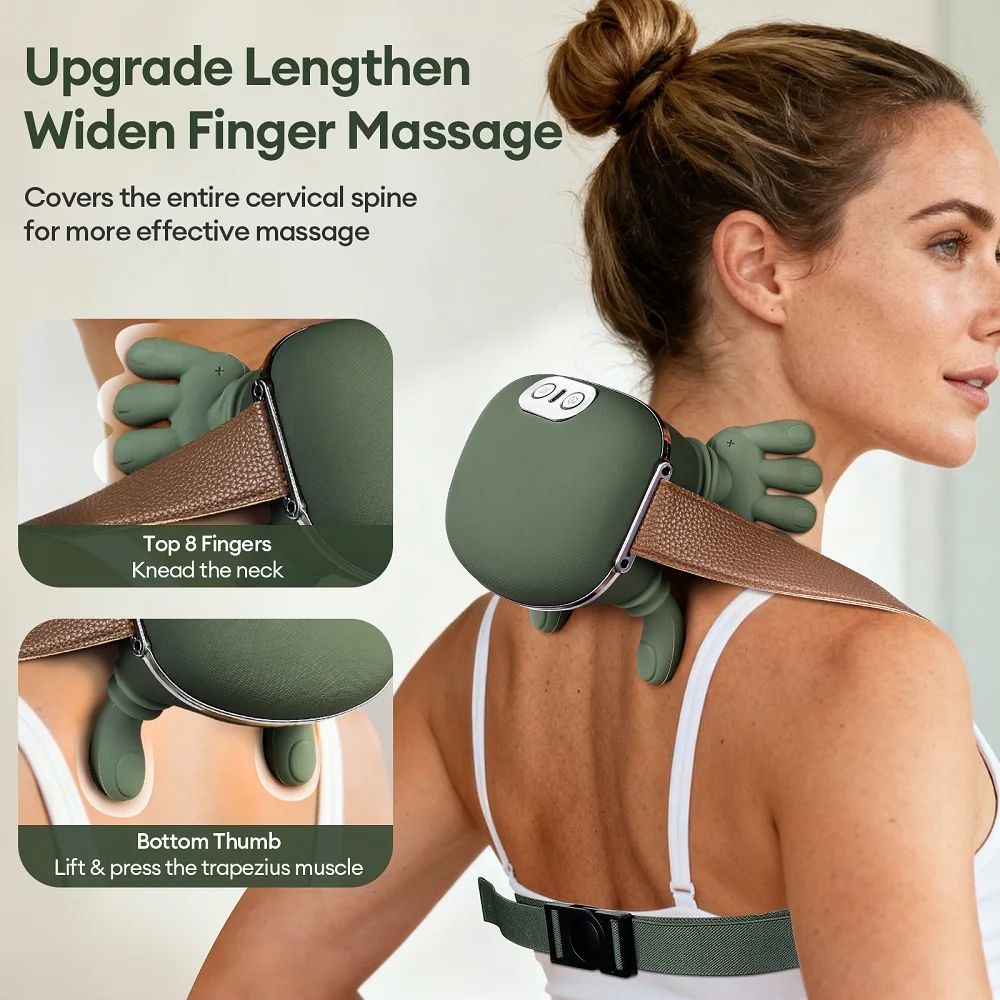 Gripster Heated Neck Massager with bionic hands