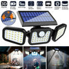 Triple-Head Solar Power Security Light
