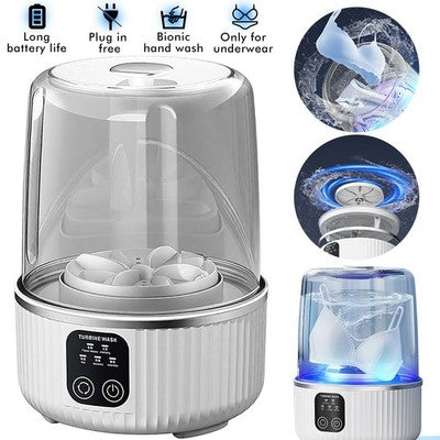 Underwear Rechargeable Washer with Laundry Cup  غسالة الملابس الداخلية