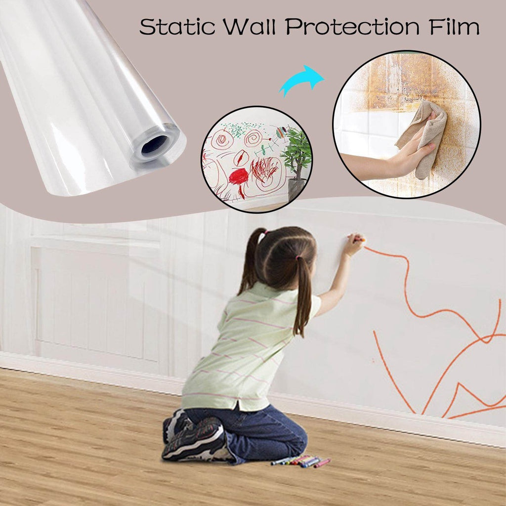 Clear Film Self Adhesive Wall Protective (40*100cm) فيلم شفاف لاصق ذاتياً لحماية الجدران (40×100سم)