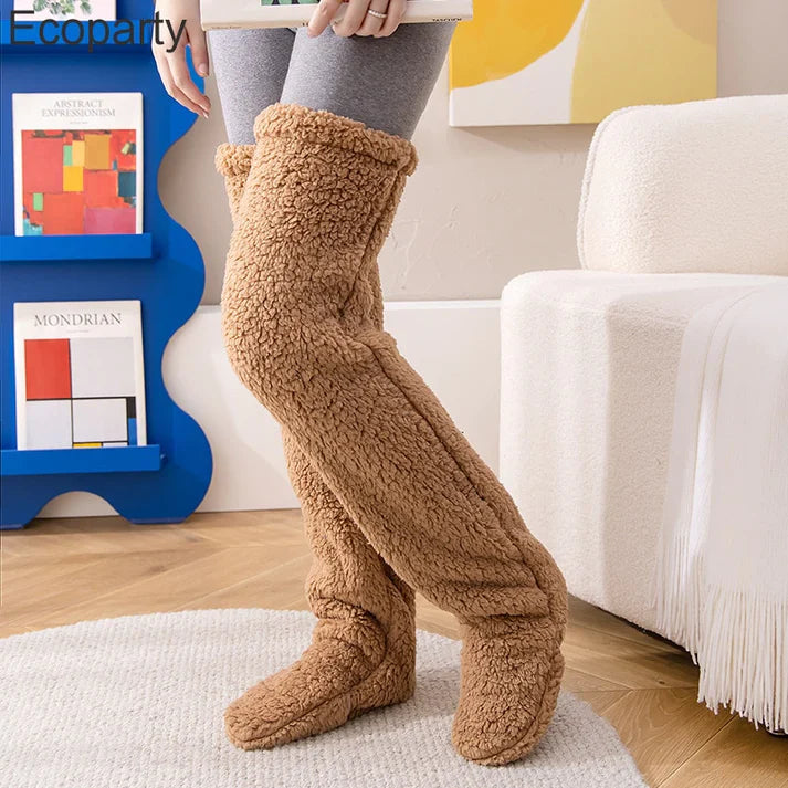 Comfy Teddy Socks | No More Cold Feet With Our Plushy Socks جوارب دافئة وناعمة للقدمين